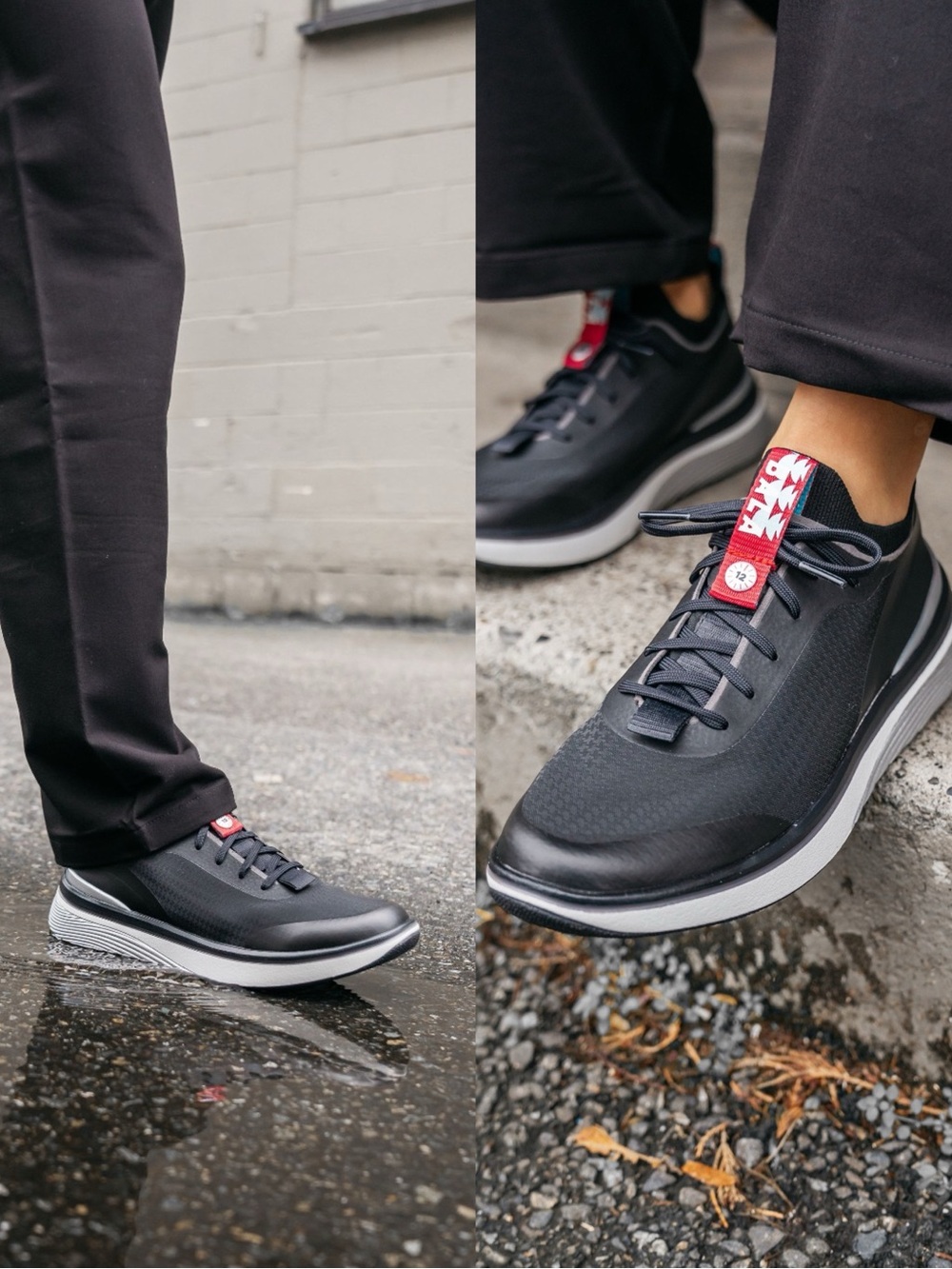 Bala Twelves  Black Nurse Sneaker Shoes